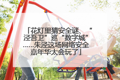 花灯里猜安全谜、“泾吾卫”巡“数字城”……朱泾这场网络安全嘉年华太会玩了